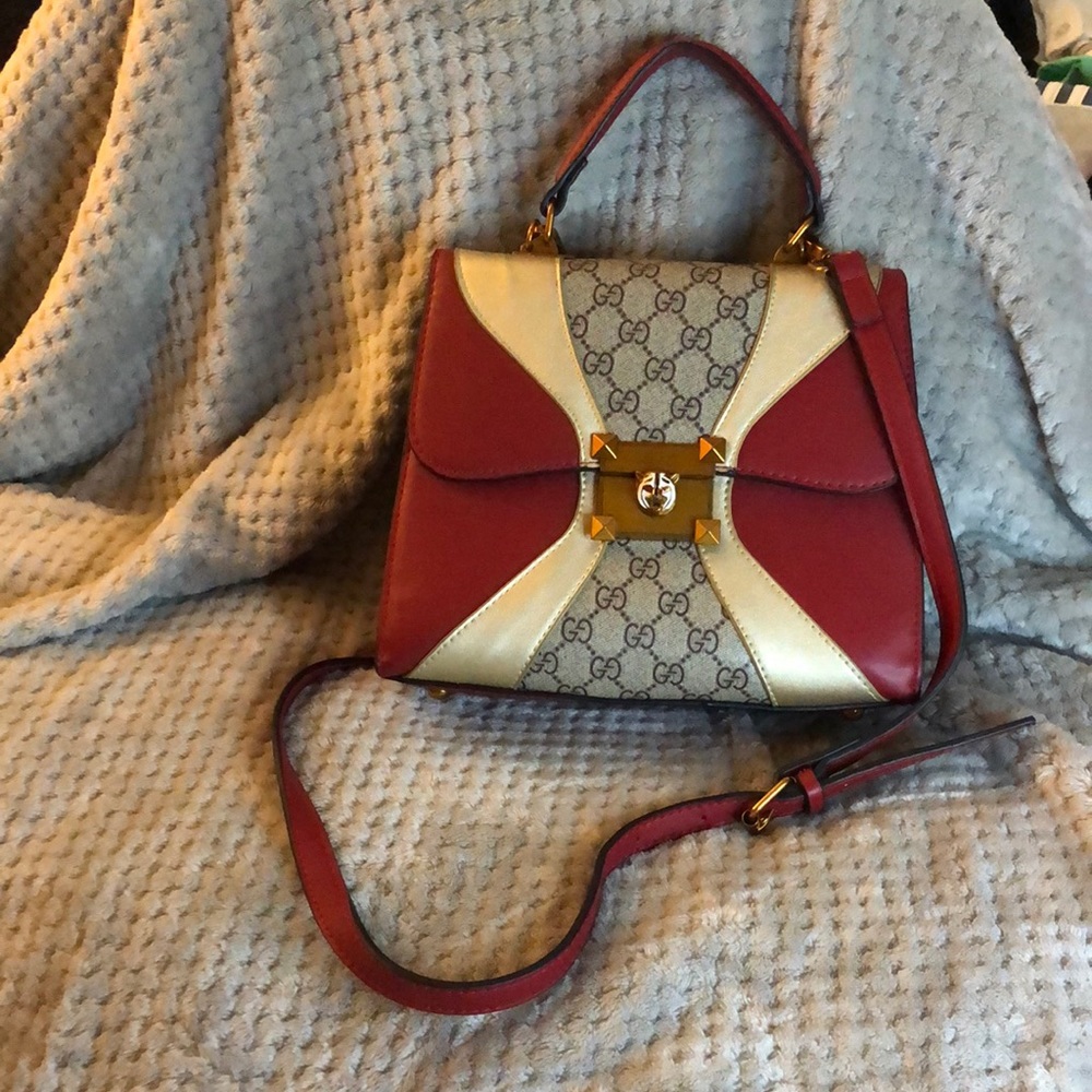 Red Leather Bag